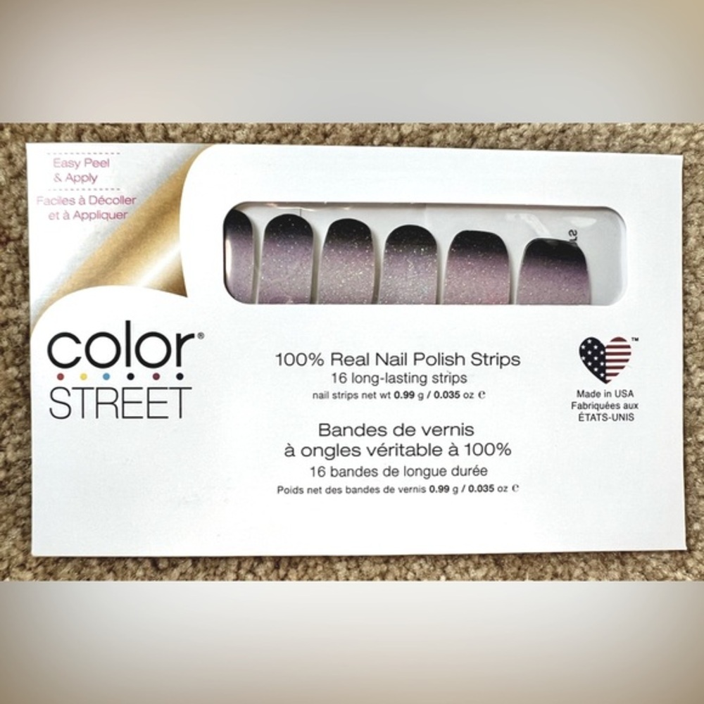 Unopened Color Street nail strips Smoke and Mirrors